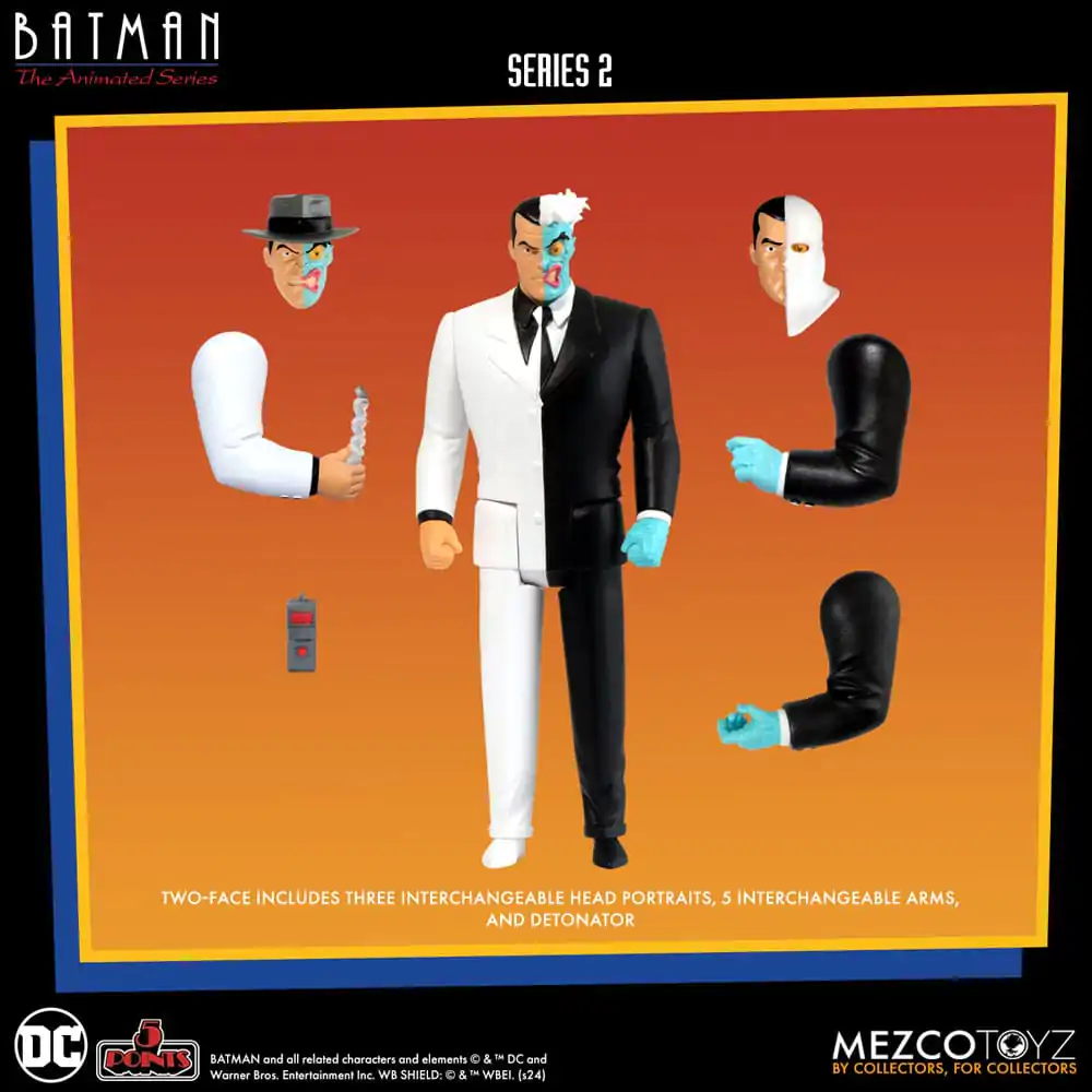 Batman: The Animated Series 2 figurine de acțiune 5 Points Set Cutie Deluxe 9 cm poza produsului