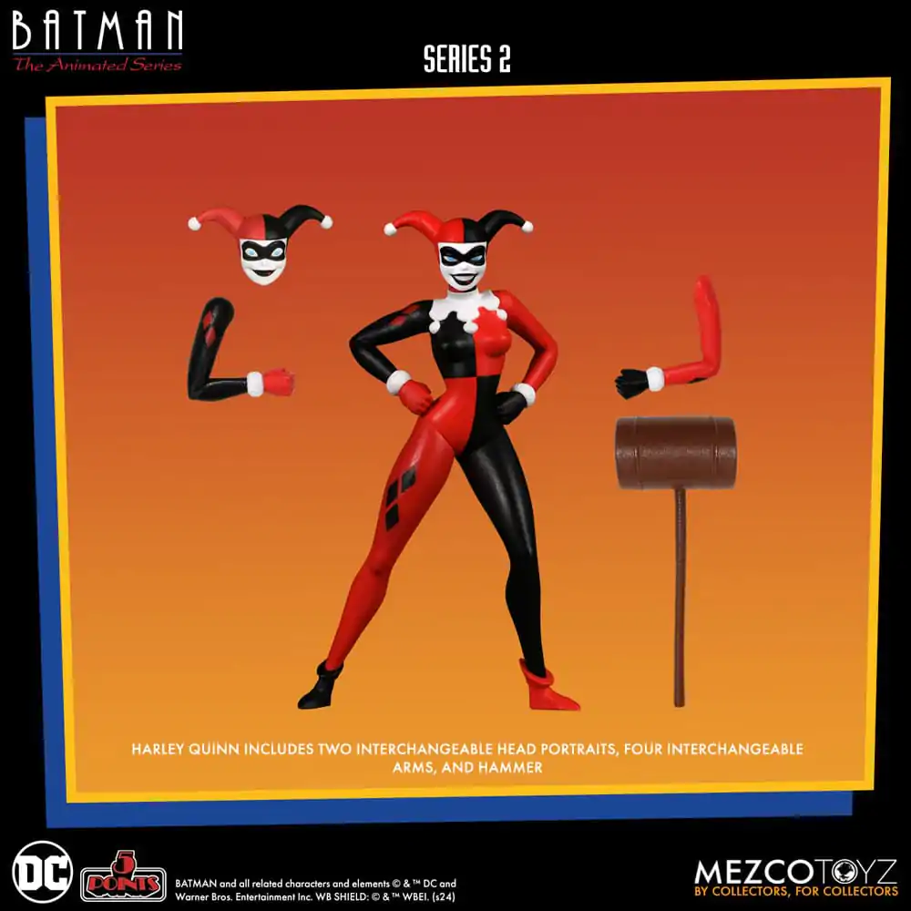 Batman: The Animated Series 2 figurine de acțiune 5 Points Set Cutie Deluxe 9 cm poza produsului