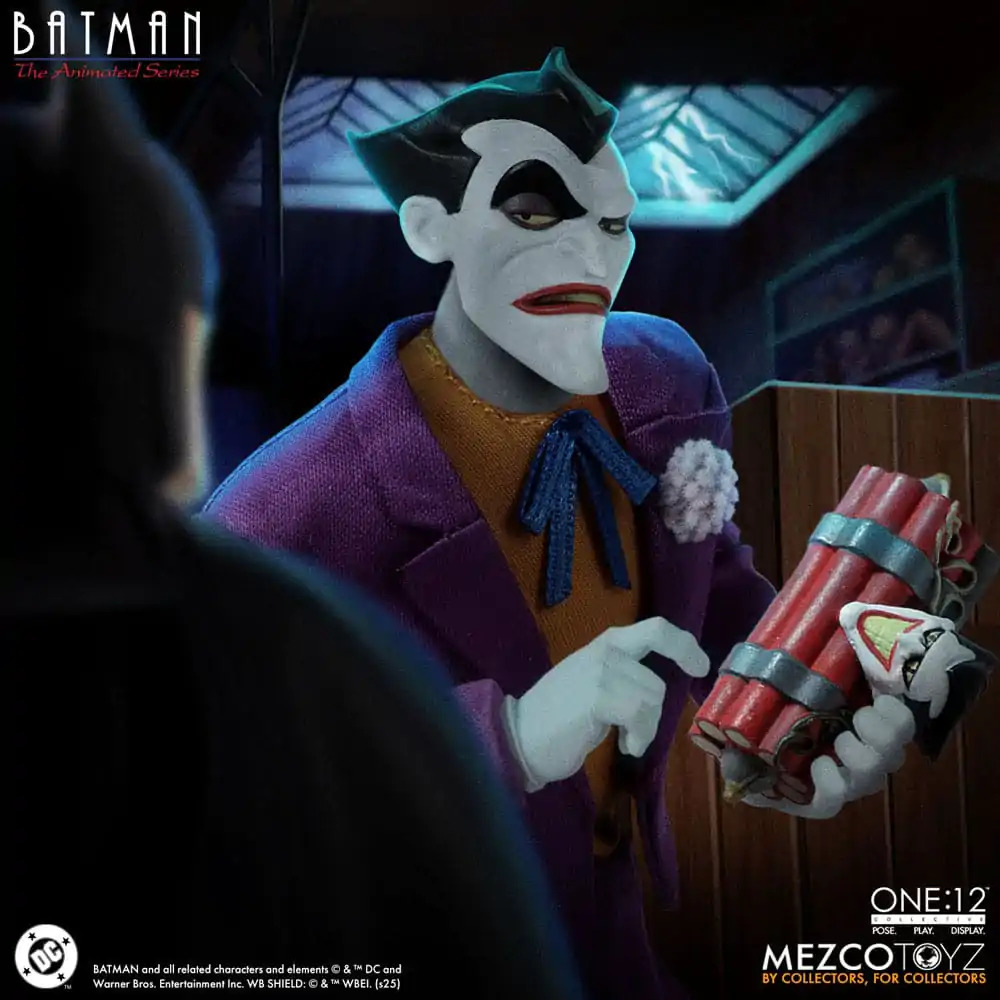Batman: The Animated Series Figurina de acțiune 1/12 The Joker 17 cm poza produsului