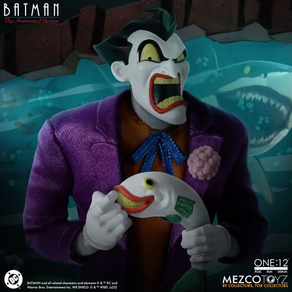 Batman: The Animated Series Figurina de acțiune 1/12 The Joker 17 cm poza produsului