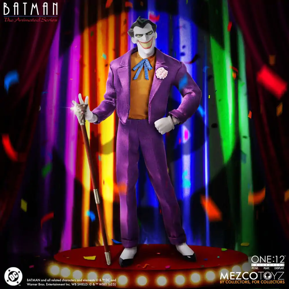 Batman: The Animated Series Figurina de acțiune 1/12 The Joker 17 cm poza produsului