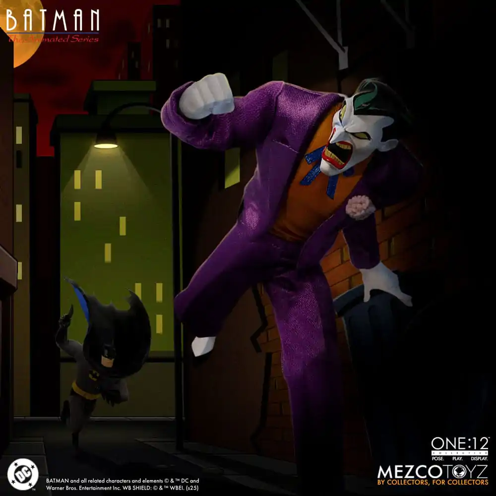 Batman: The Animated Series Figurina de acțiune 1/12 The Joker 17 cm poza produsului