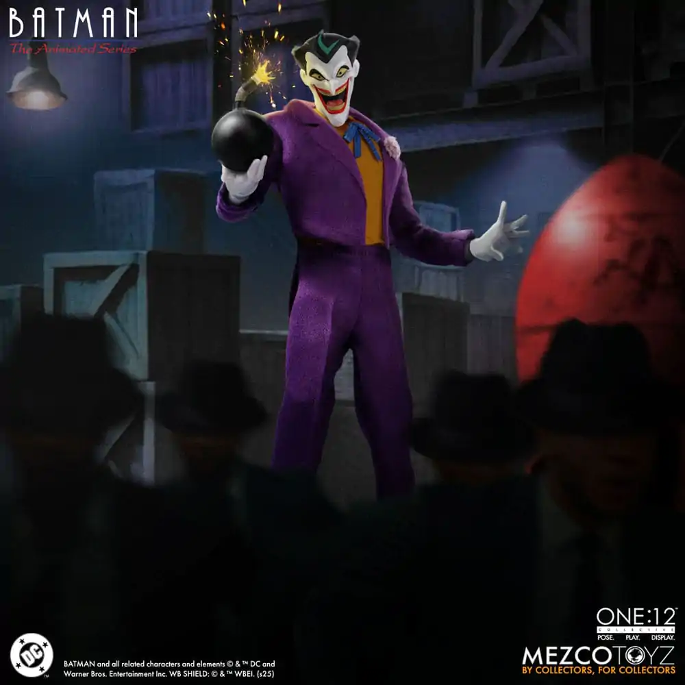 Batman: The Animated Series Figurina de acțiune 1/12 The Joker 17 cm poza produsului