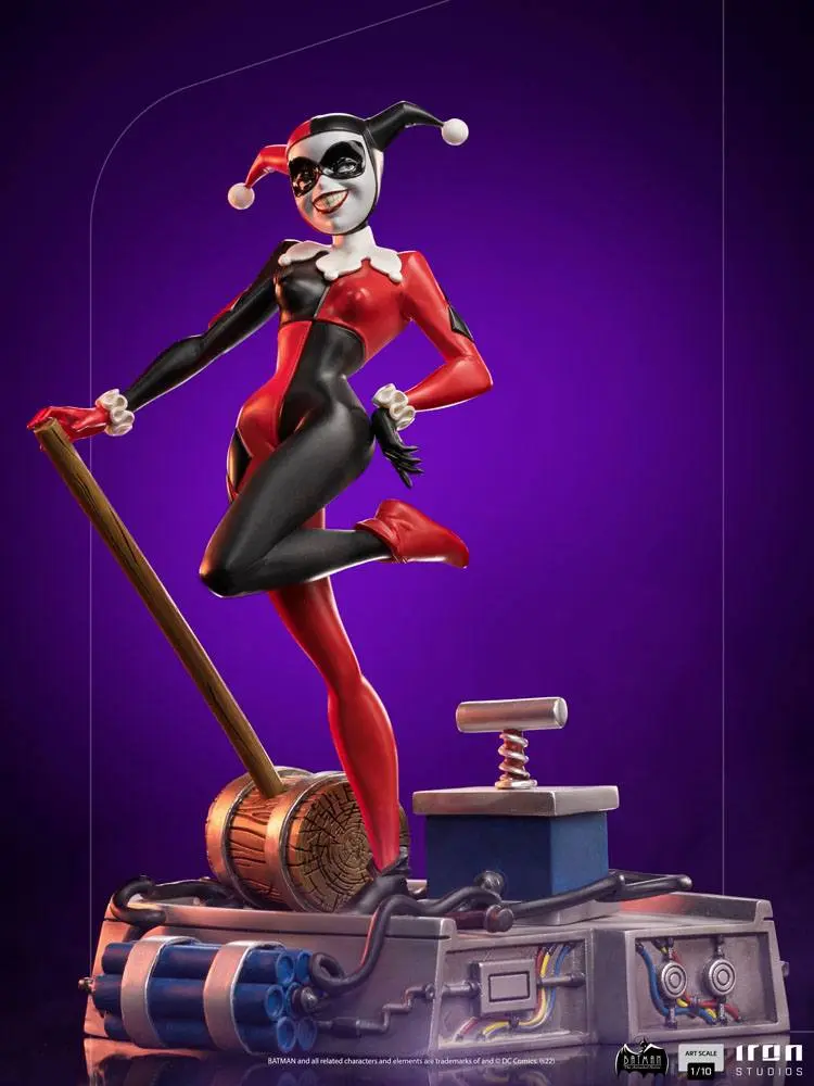 Batman The Animated Series Statueta Art Scale 1/10 Harley Quinn 20 cm poza produsului