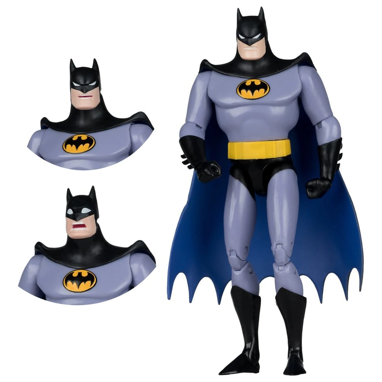 Batman: The Animated Series DC Direct Build-A Action Figures Batman (Alternate Expressions) 15 cm poza produsului