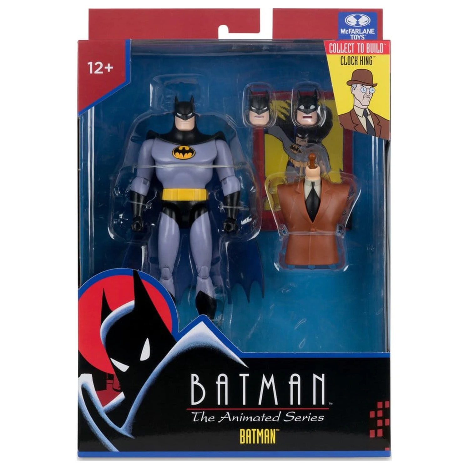 Batman: The Animated Series DC Direct Build-A Action Figures Batman (Alternate Expressions) 15 cm poza produsului