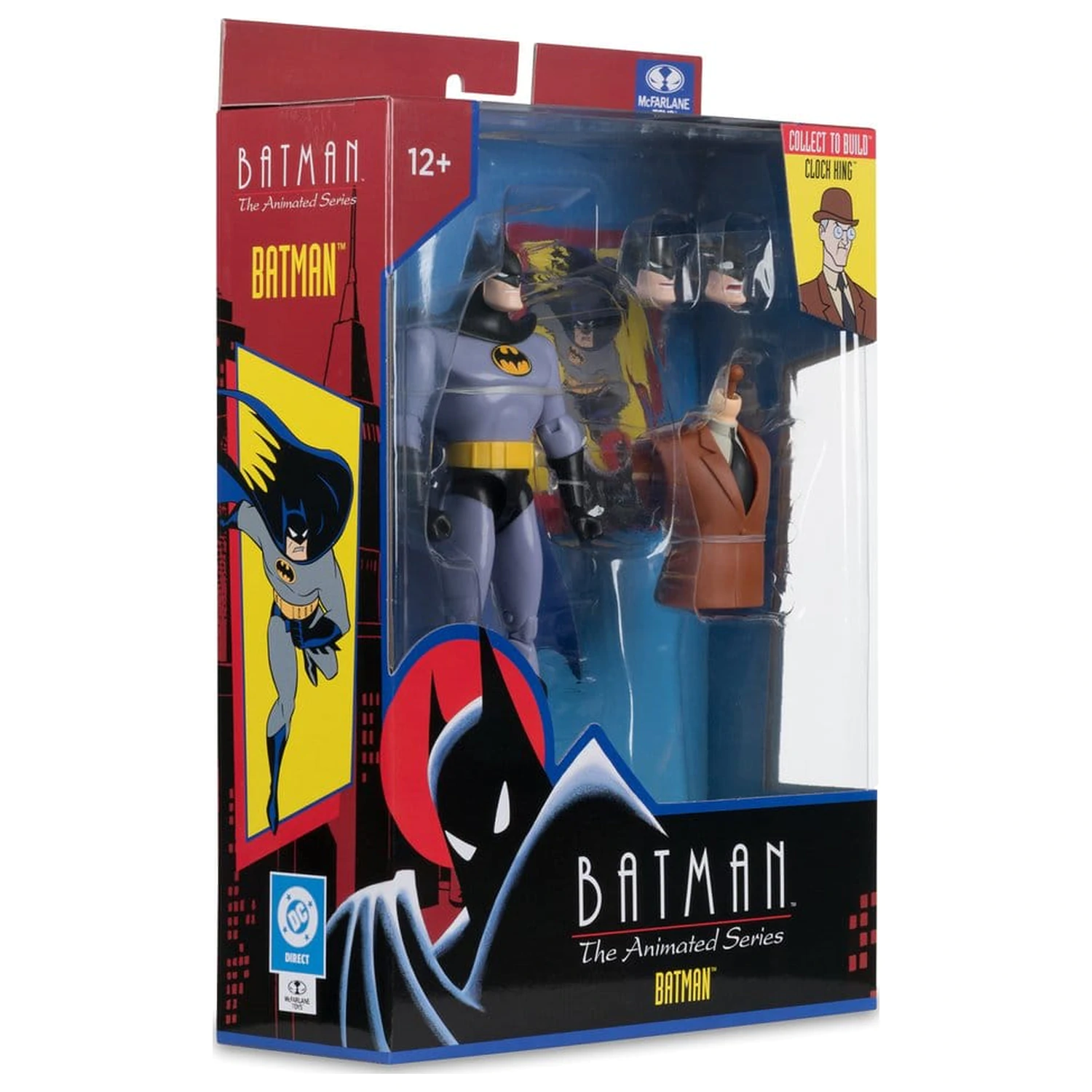 Batman: The Animated Series DC Direct Build-A Action Figures Batman (Alternate Expressions) 15 cm poza produsului