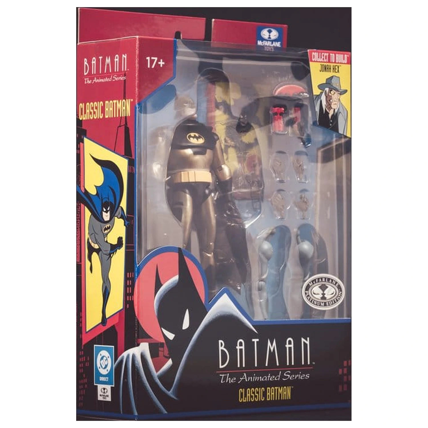 Batman: The Animated Series DC Direct Build-A Figurine de Acțiune Valul 5 Classic Batman (Platinum Edition) 15 cm poza produsului