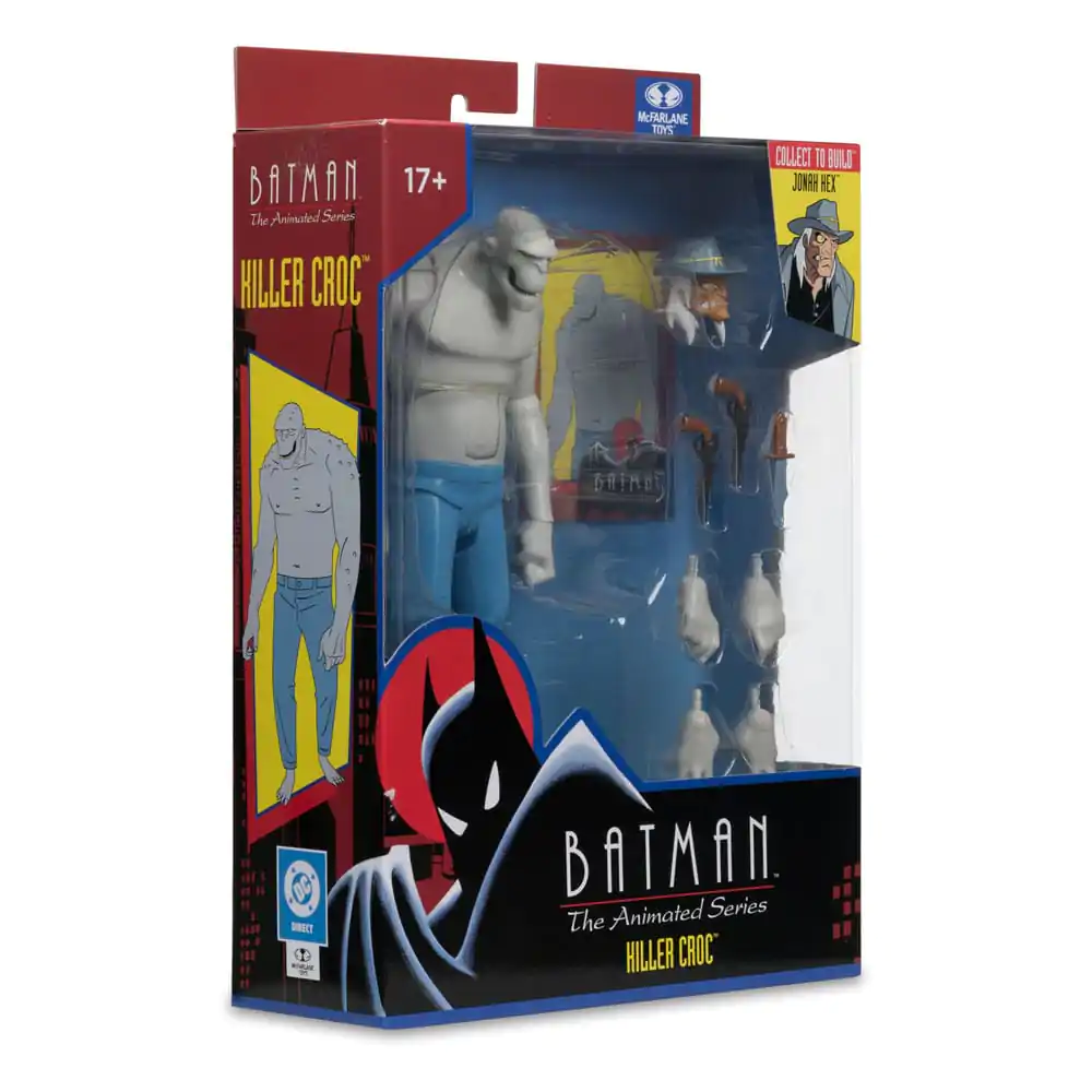 Batman: The Animated Series DC Direct Figurine de Acțiune Construiește-O Valul 5 Killer Croc 15 cm poza produsului