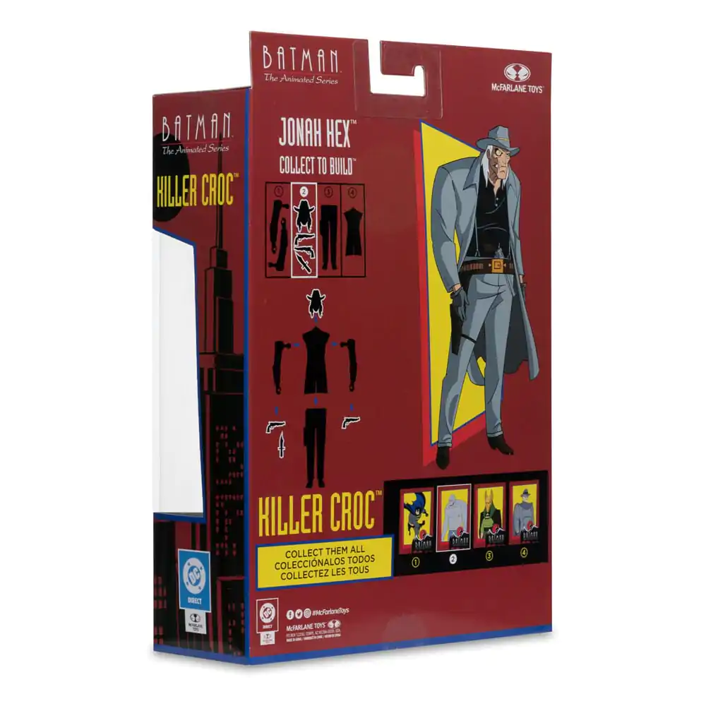 Batman: The Animated Series DC Direct Figurine de Acțiune Construiește-O Valul 5 Killer Croc 15 cm poza produsului