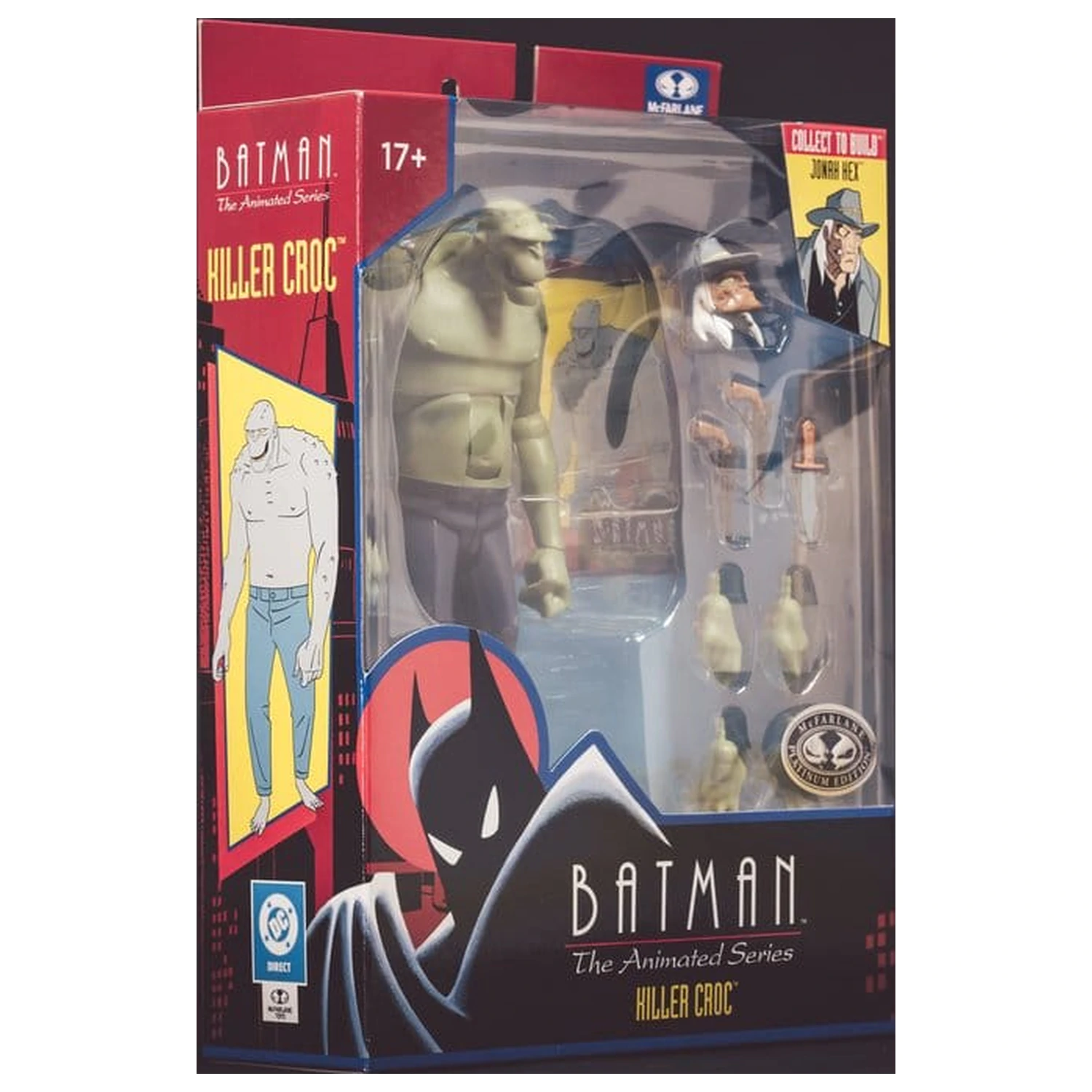 Batman: The Animated Series DC Direct Build-A Figurine de acțiune Valul 5 Killer Croc (Platinum Edition) 15 cm poza produsului