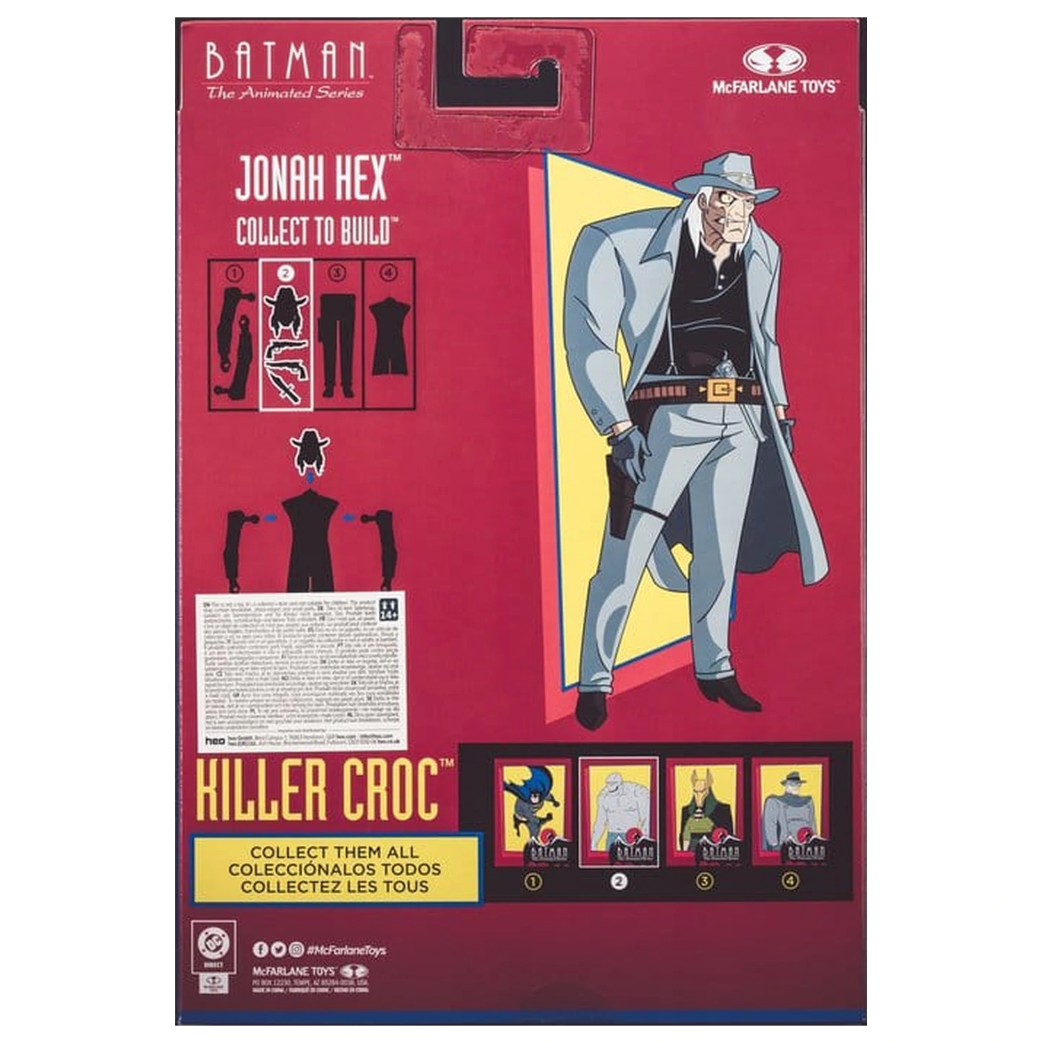 Batman: The Animated Series DC Direct Build-A Figurine de acțiune Valul 5 Killer Croc (Platinum Edition) 15 cm poza produsului
