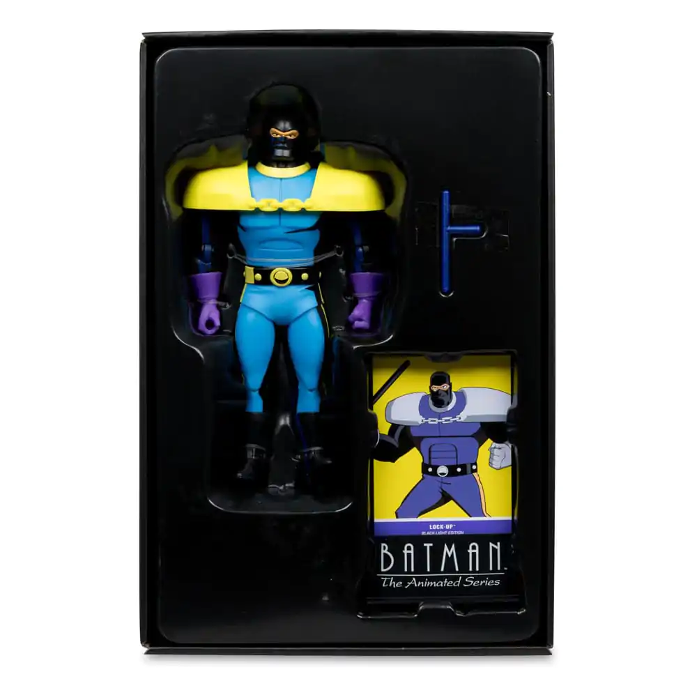 Batman: The Animated Series DC Direct Build-A Figurine de actiune Wave 5 Lock-Up Black Light Edition (Gold Label) 15 cm poza produsului