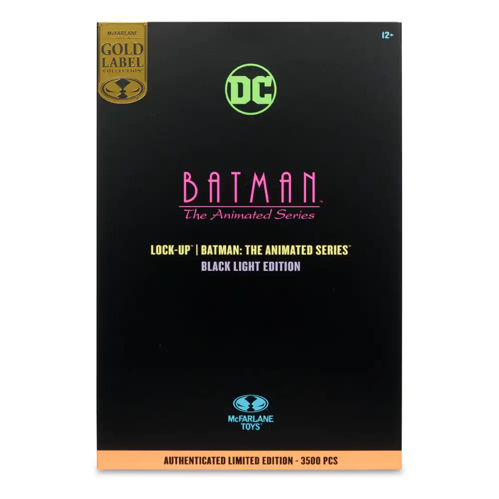 Batman: The Animated Series DC Direct Build-A Figurine de actiune Wave 5 Lock-Up Black Light Edition (Gold Label) 15 cm poza produsului
