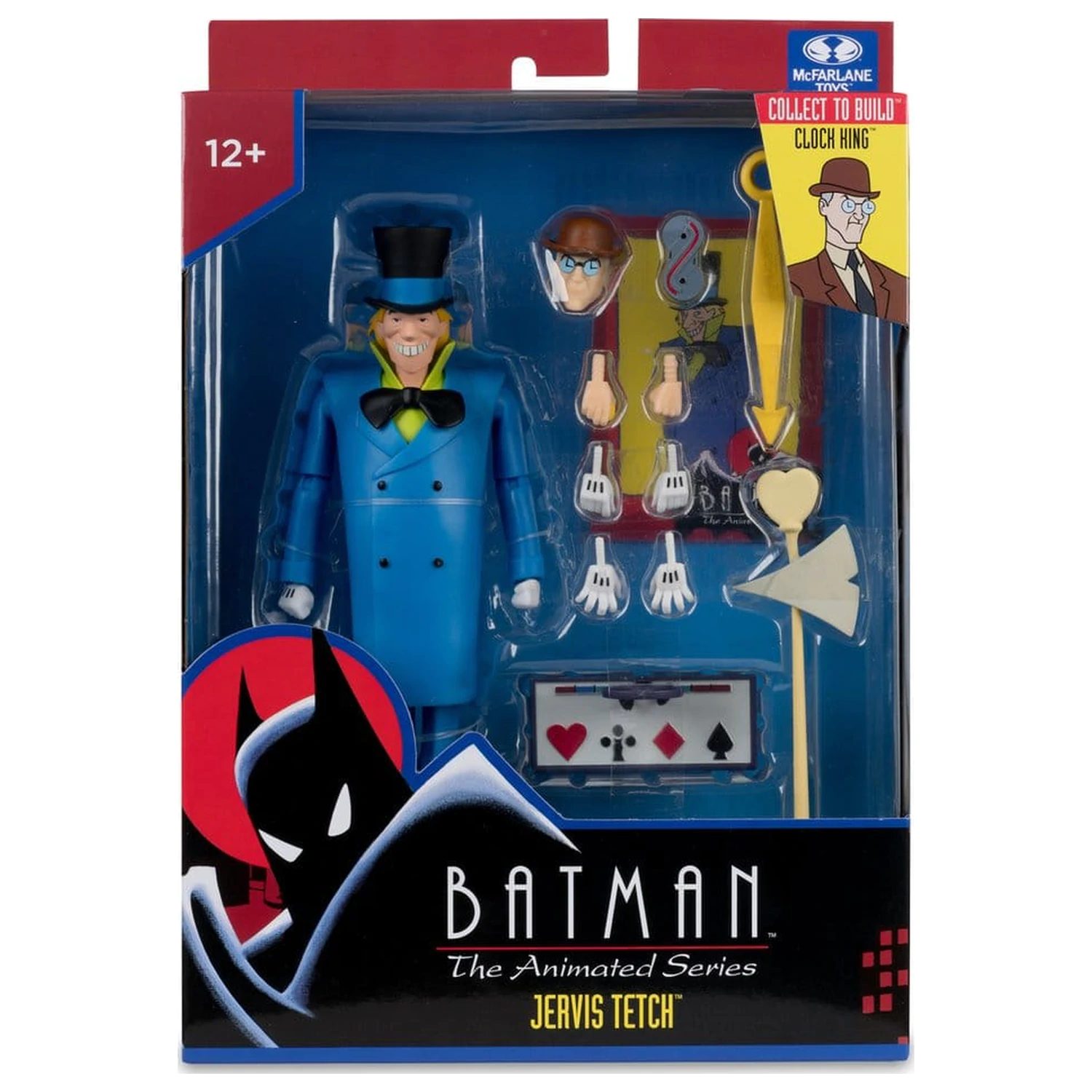 Batman: The Animated Series DC Direct Build-A Acțiune Figurine Val 7 Jervis Tetch (Mad Hatter) 15 cm poza produsului