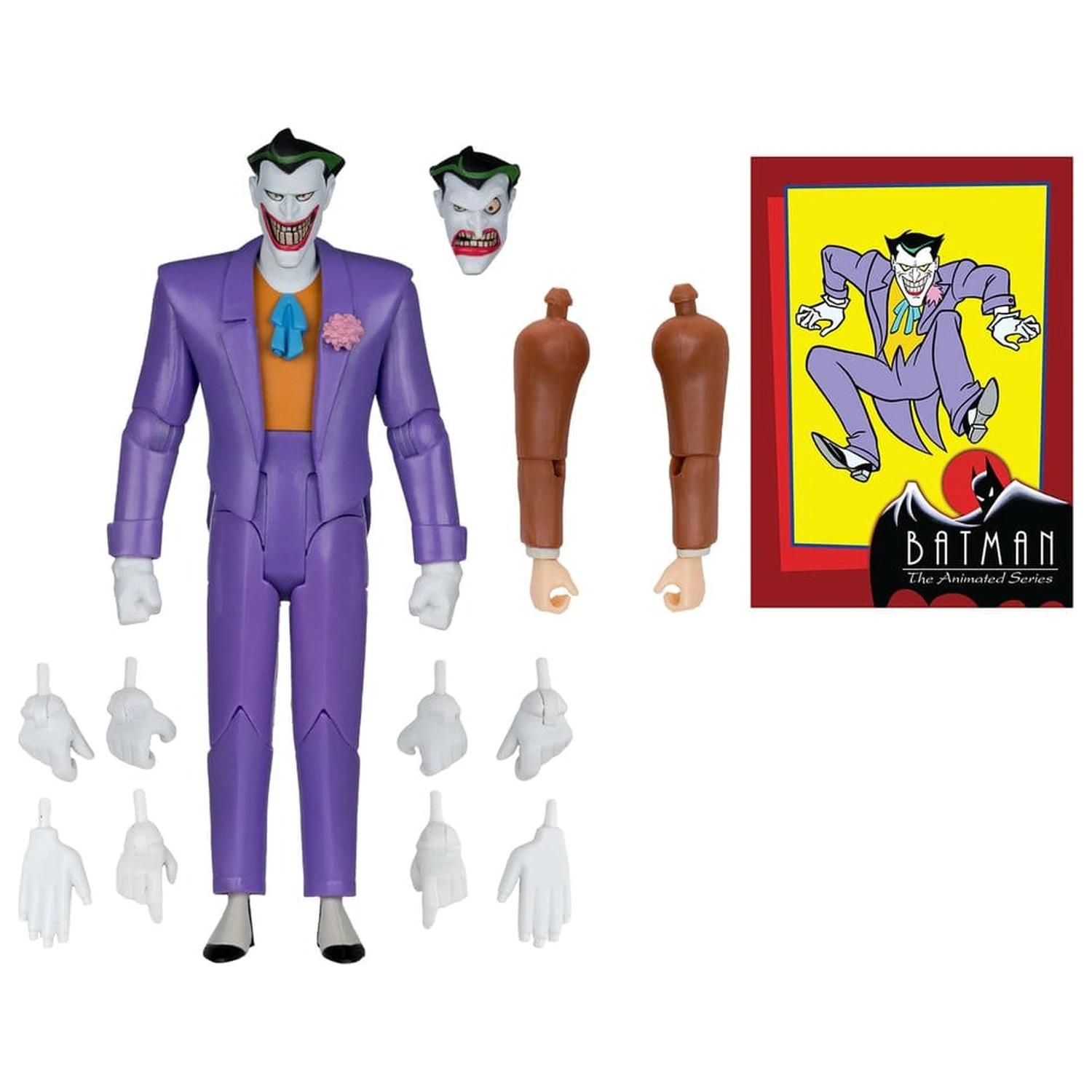 Batman: The Animated Series DC Direct Build-A Figurina de actiune Val 7 Joker 15 cm poza produsului