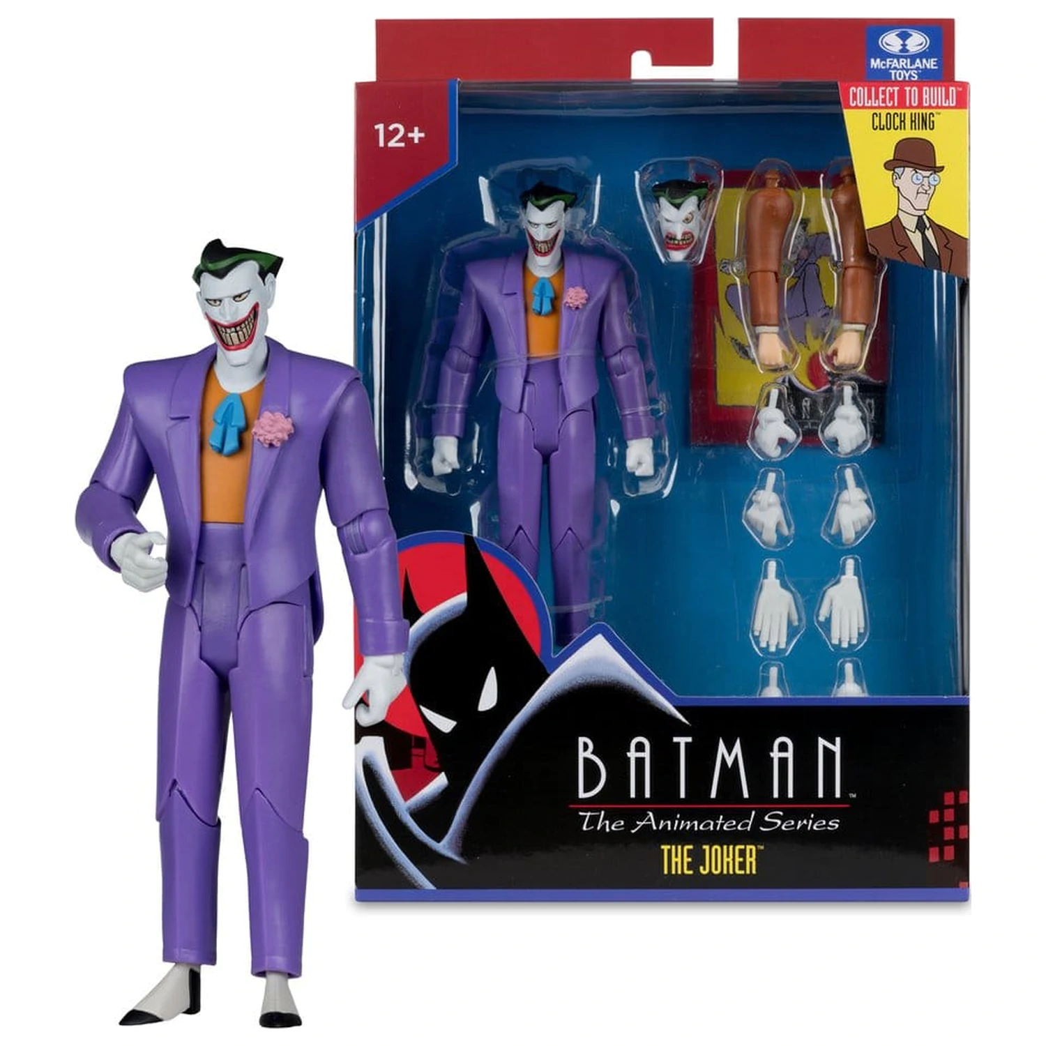 Batman: The Animated Series DC Direct Build-A Figurina de actiune Val 7 Joker 15 cm poza produsului