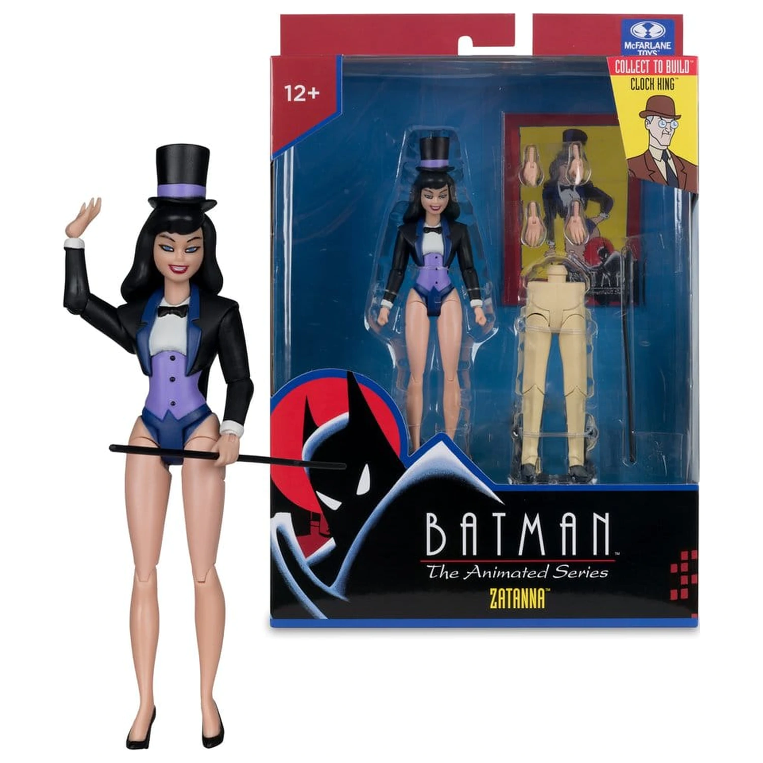 Batman: The Animated Series DC Direct Build-A Figurina de actiune Valul 7 Zatanna 15 cm poza produsului