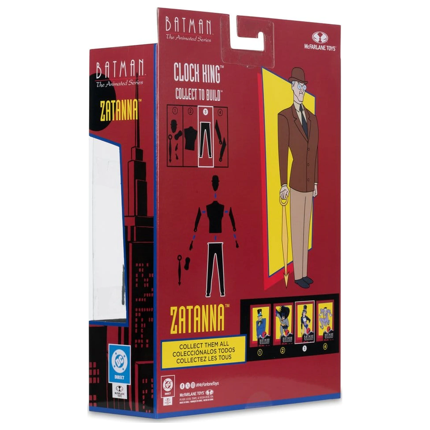 Batman: The Animated Series DC Direct Build-A Figurina de actiune Valul 7 Zatanna 15 cm poza produsului