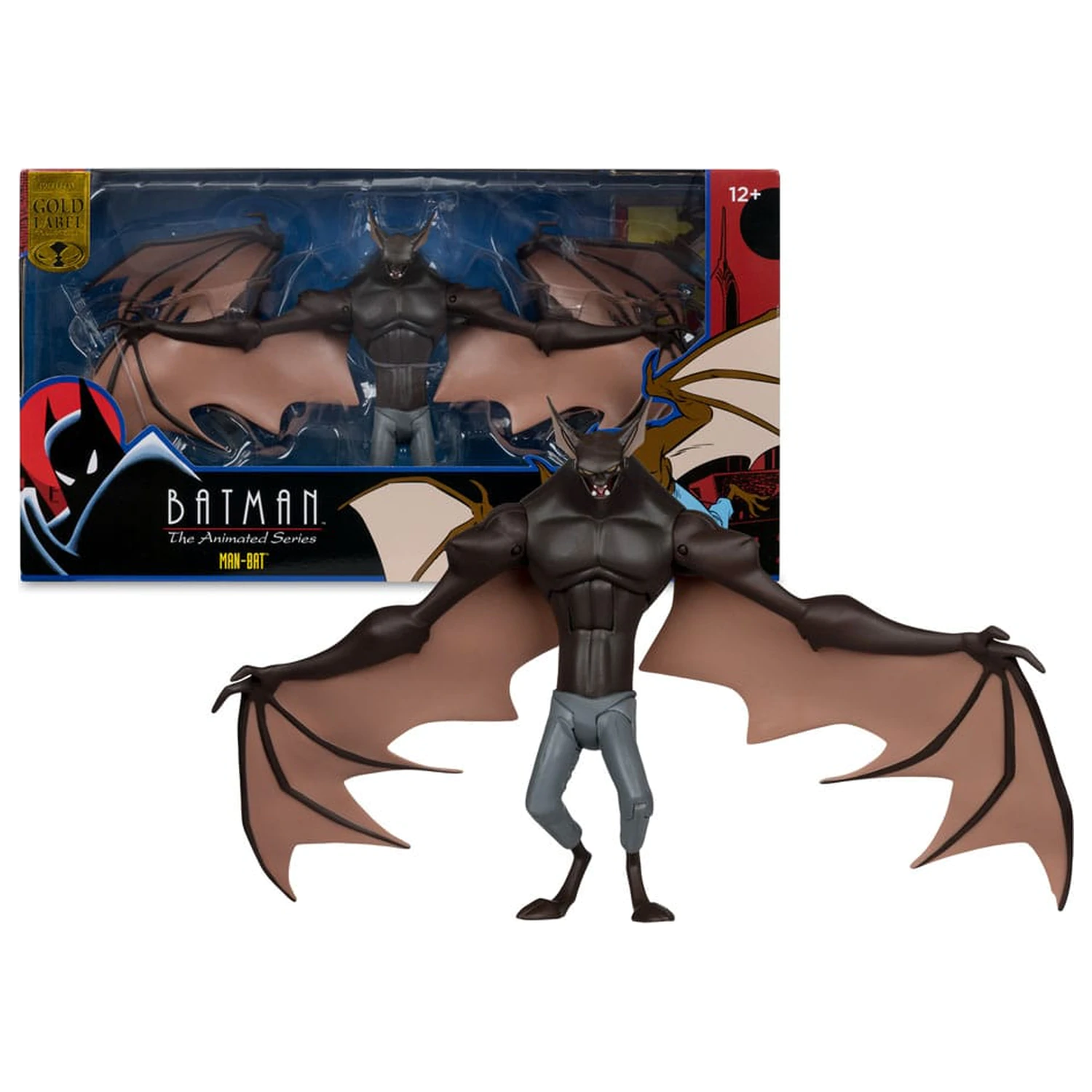 Batman: The Animated Series DC Direct Action Figure Man-Bat (Detective Comics #400) (Gold Label) 15 cm poza produsului