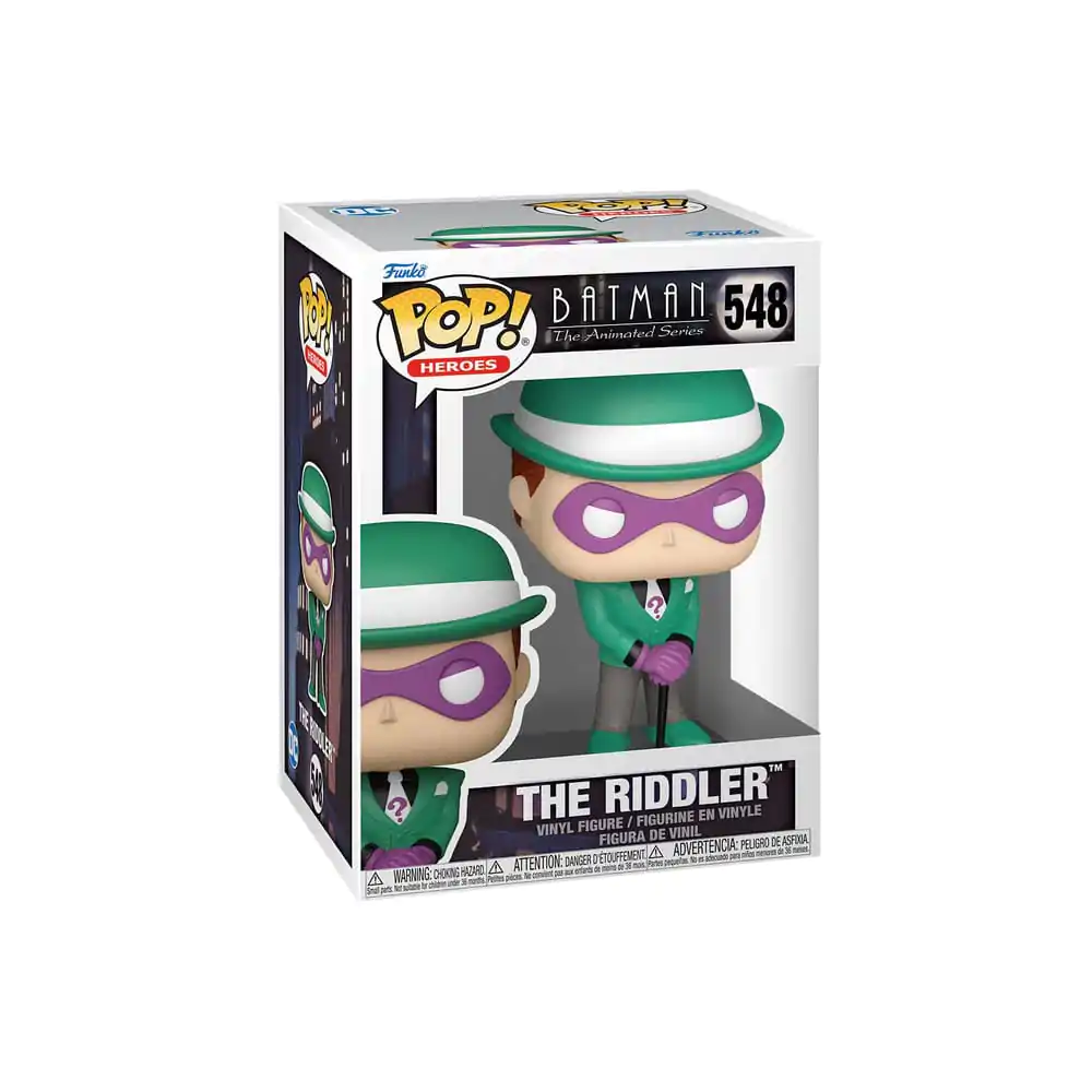 Batman: The Animated Series Funko POP! Heroes Vinyl Figurina The Riddler 9 cm poza produsului