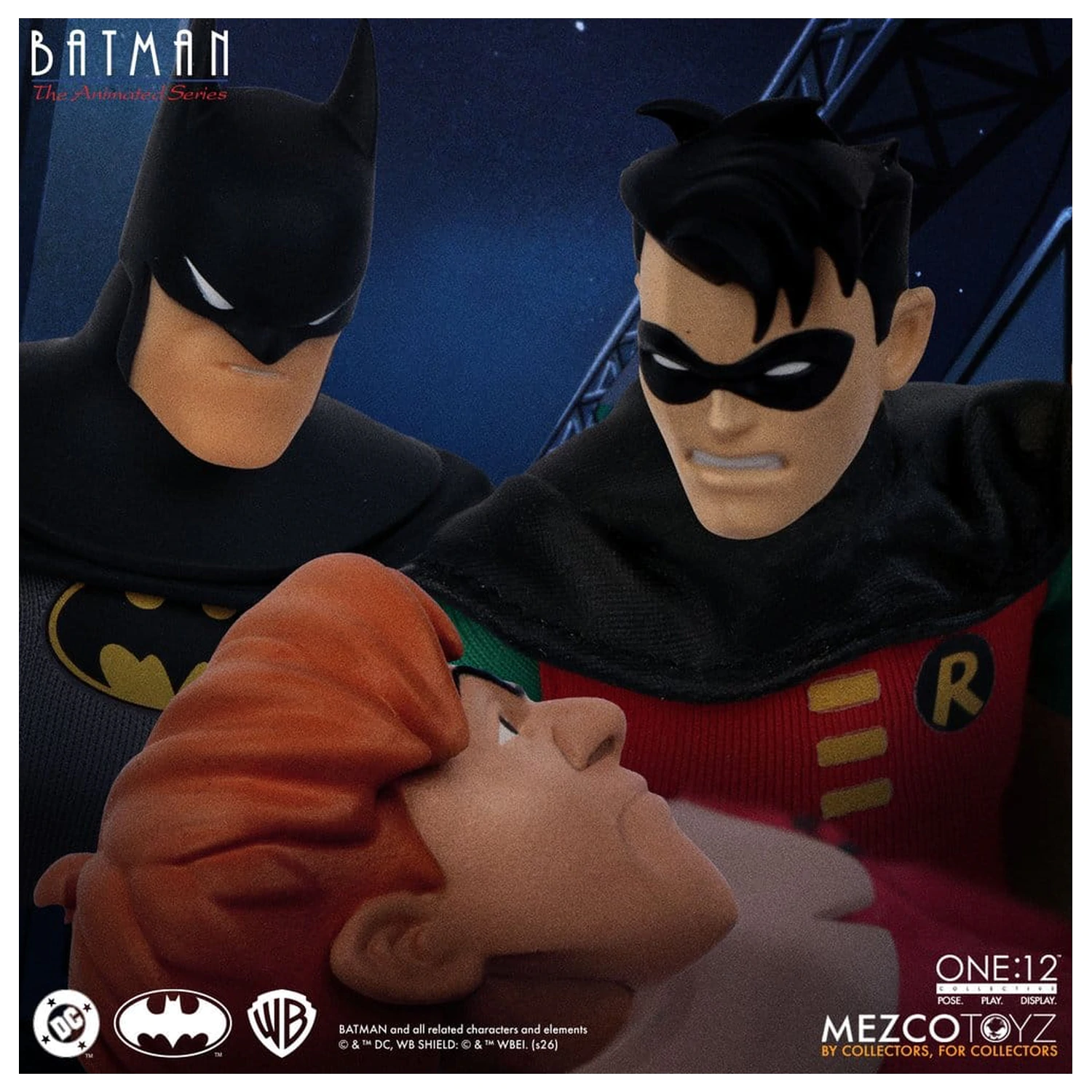 Batman: The Animated Series One:12 Collective Action Figure Scarecrow 17 cm poza produsului