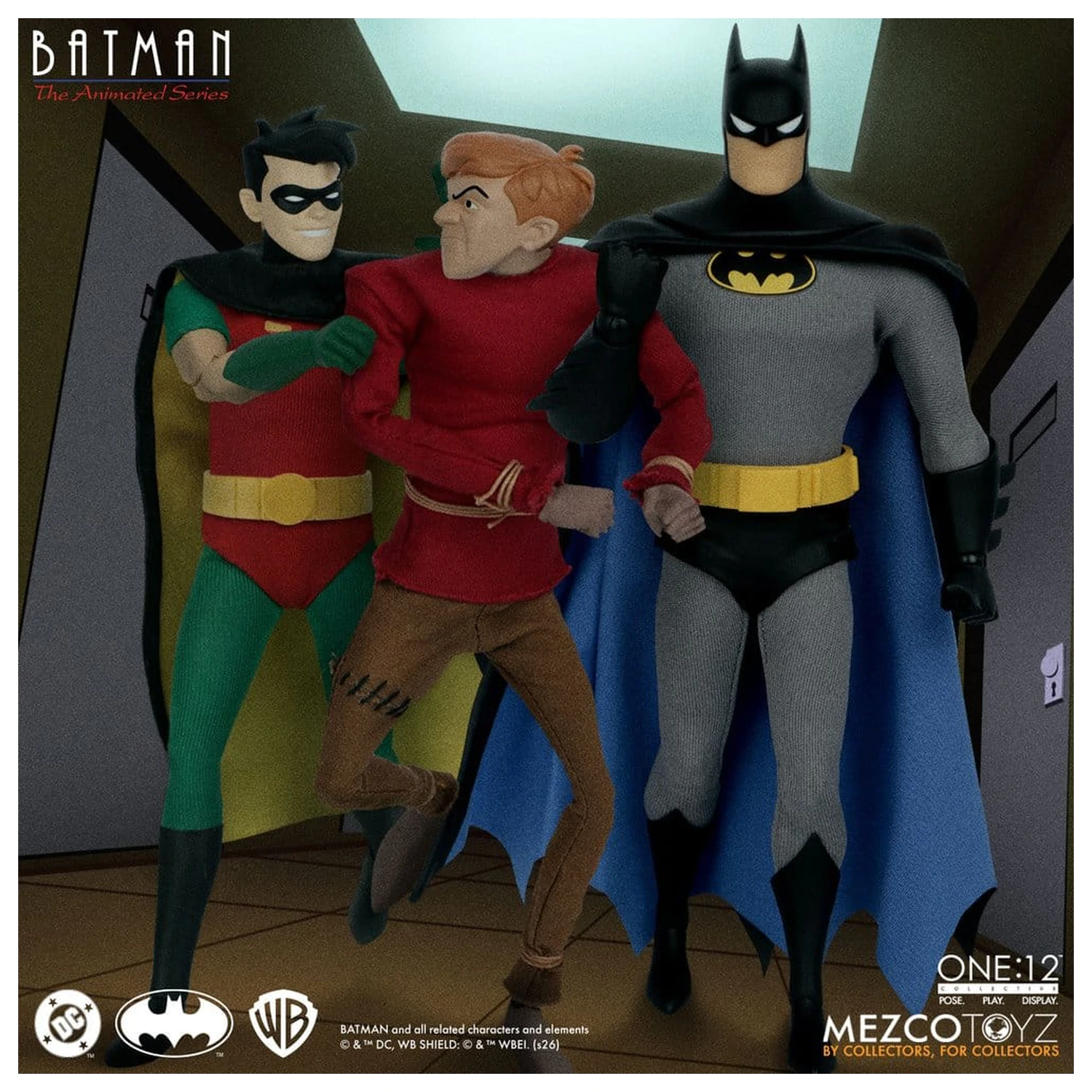 Batman: The Animated Series One:12 Collective Action Figure Scarecrow 17 cm poza produsului