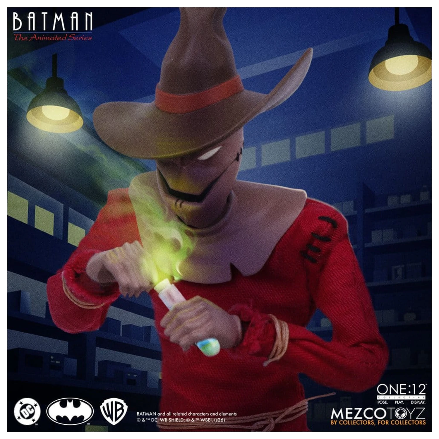 Batman: The Animated Series One:12 Collective Action Figure Scarecrow 17 cm poza produsului