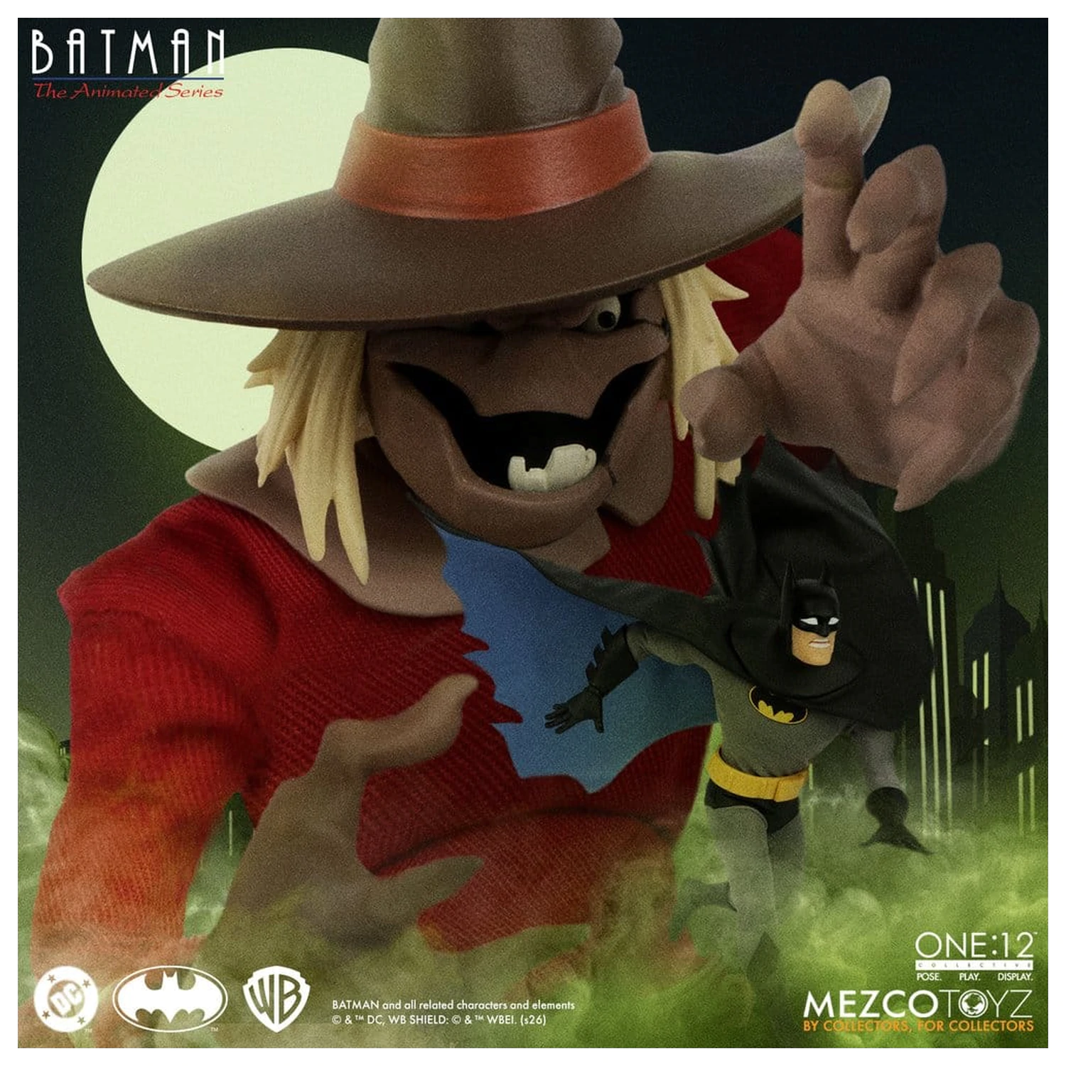 Batman: The Animated Series One:12 Collective Action Figure Scarecrow 17 cm poza produsului