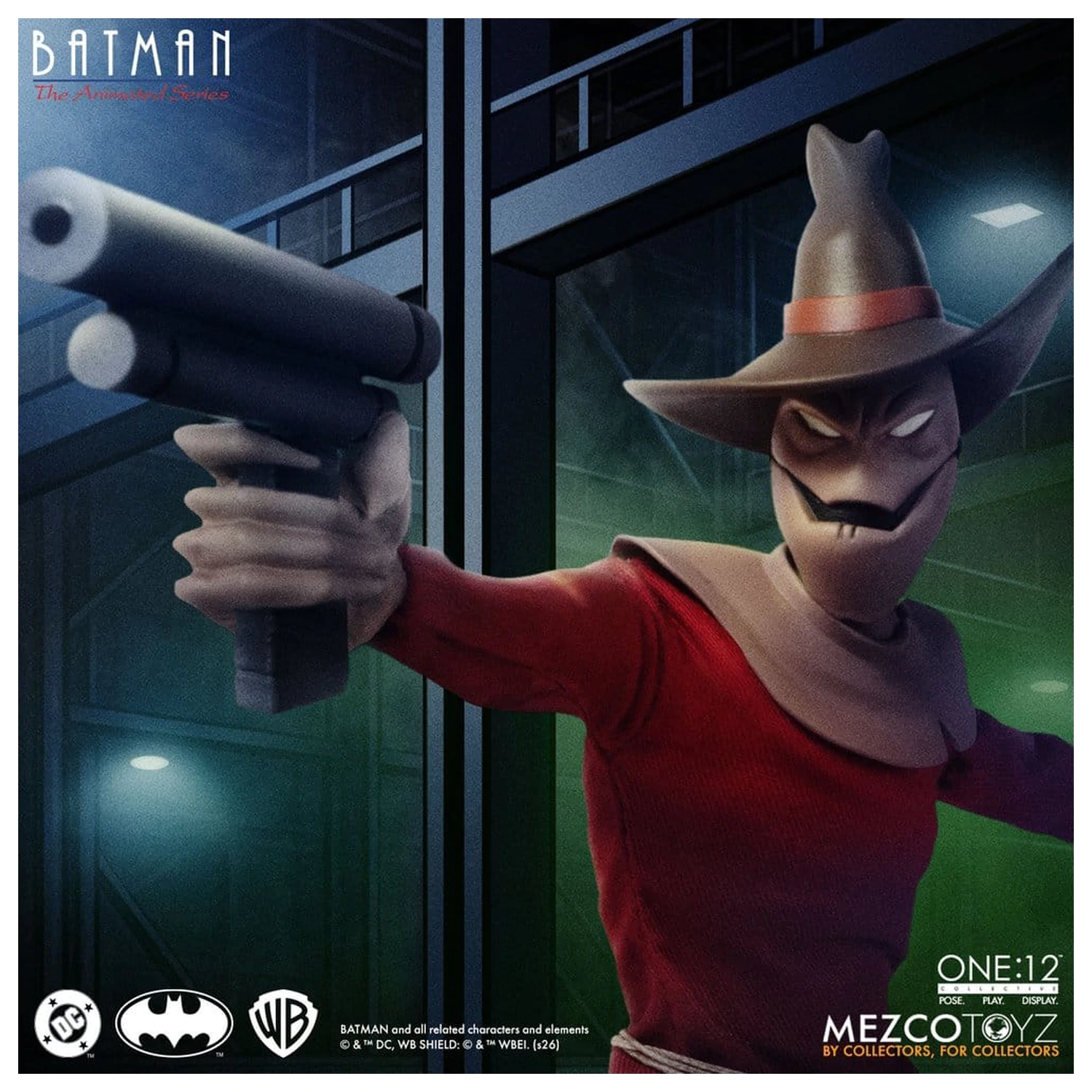 Batman: The Animated Series One:12 Collective Action Figure Scarecrow 17 cm poza produsului