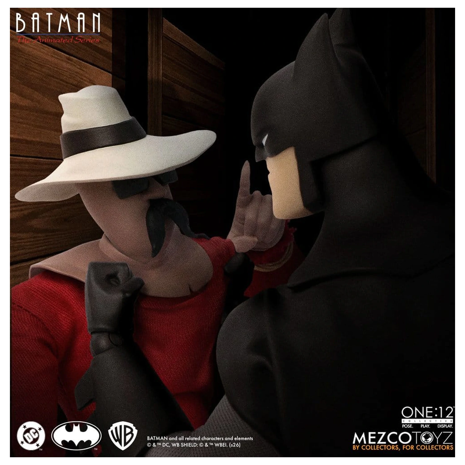 Batman: The Animated Series One:12 Collective Action Figure Scarecrow 17 cm poza produsului