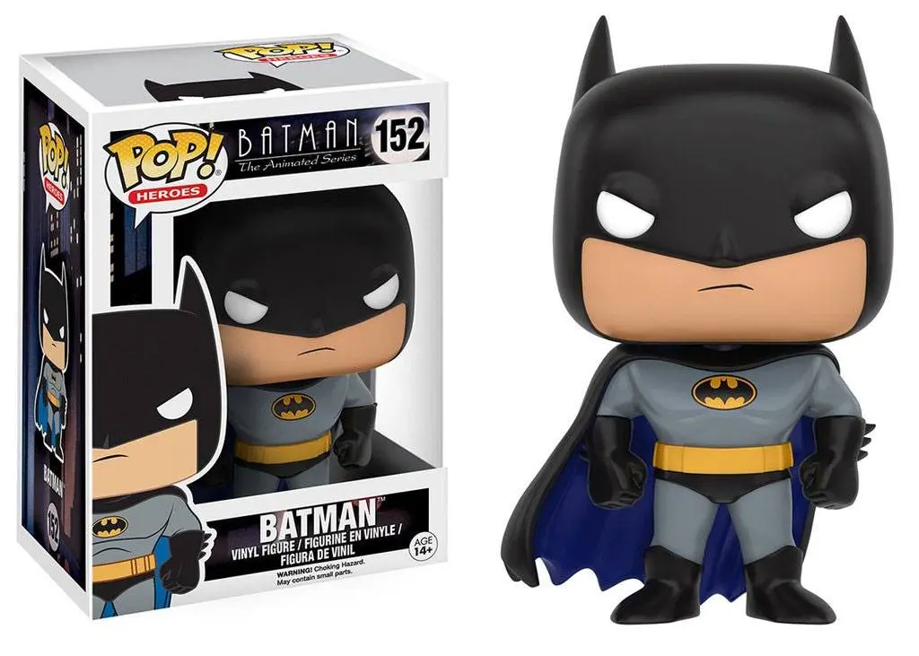 Figurina Batman The Animated Series POP! Heroes Batman 9 cm poza produsului