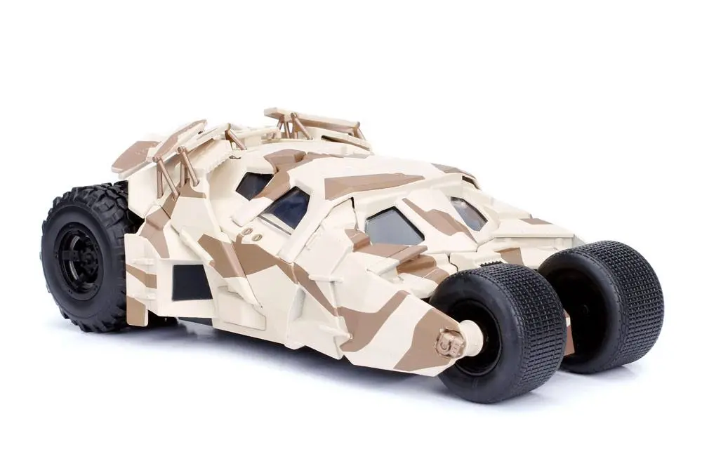 Batman The Dark Knight Model Diecast 1/24 2008 Batmobile Camuflaj cu figurină poza produsului