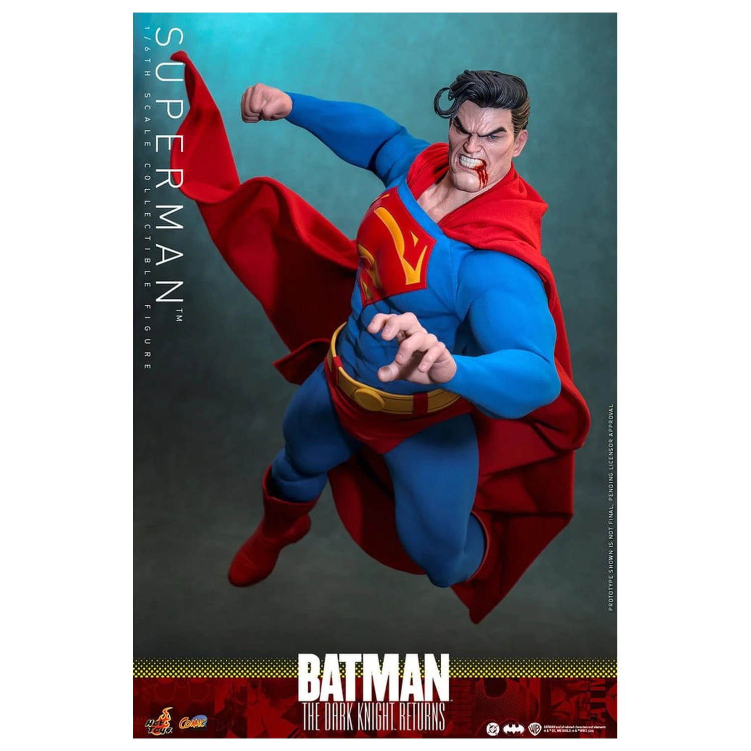 Batman: The Dark Knight Returns Comic Masterpiece figurina de actiune 1/6 Superman 34 cm poza produsului