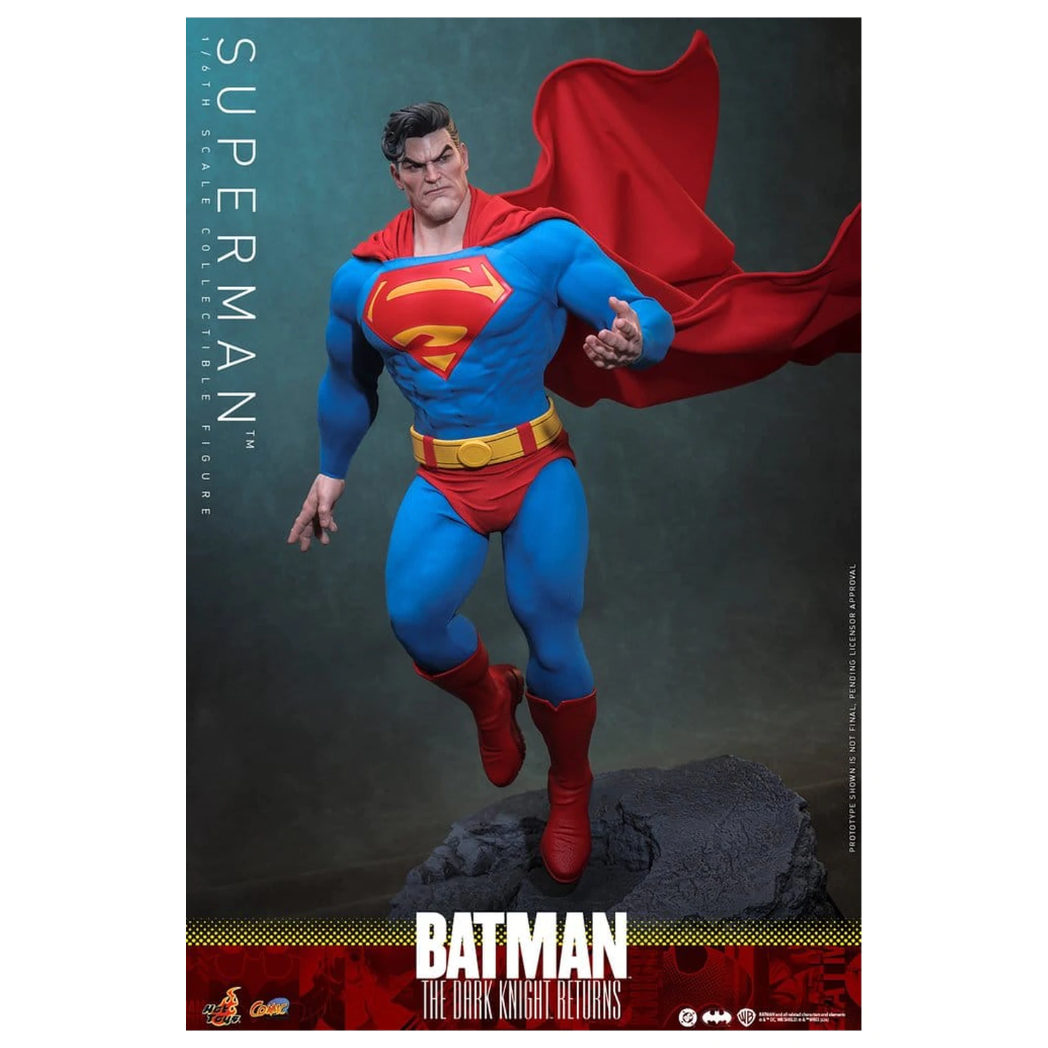 Batman: The Dark Knight Returns Comic Masterpiece figurina de actiune 1/6 Superman 34 cm poza produsului