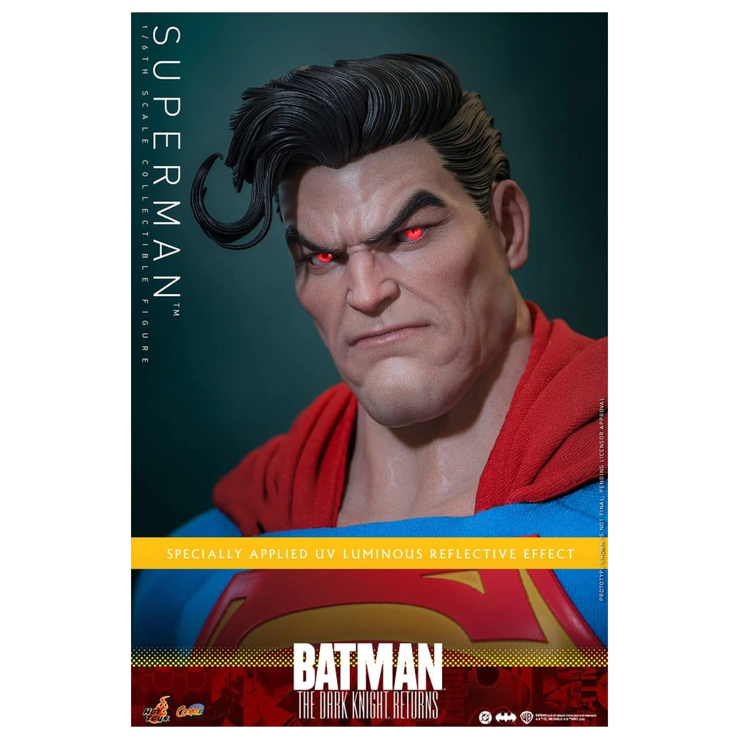 Batman: The Dark Knight Returns Comic Masterpiece figurina de actiune 1/6 Superman 34 cm poza produsului