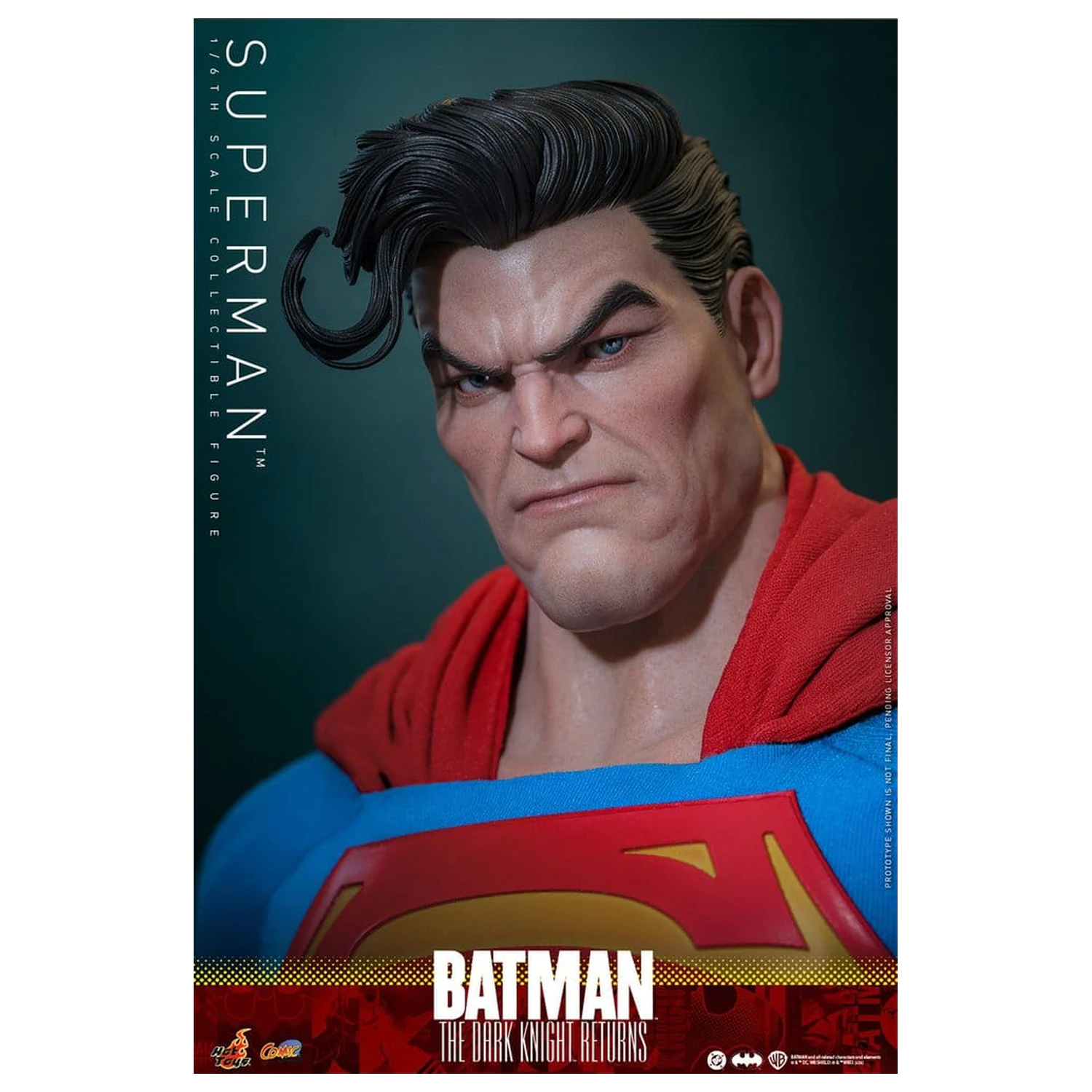 Batman: The Dark Knight Returns Comic Masterpiece figurina de actiune 1/6 Superman 34 cm poza produsului
