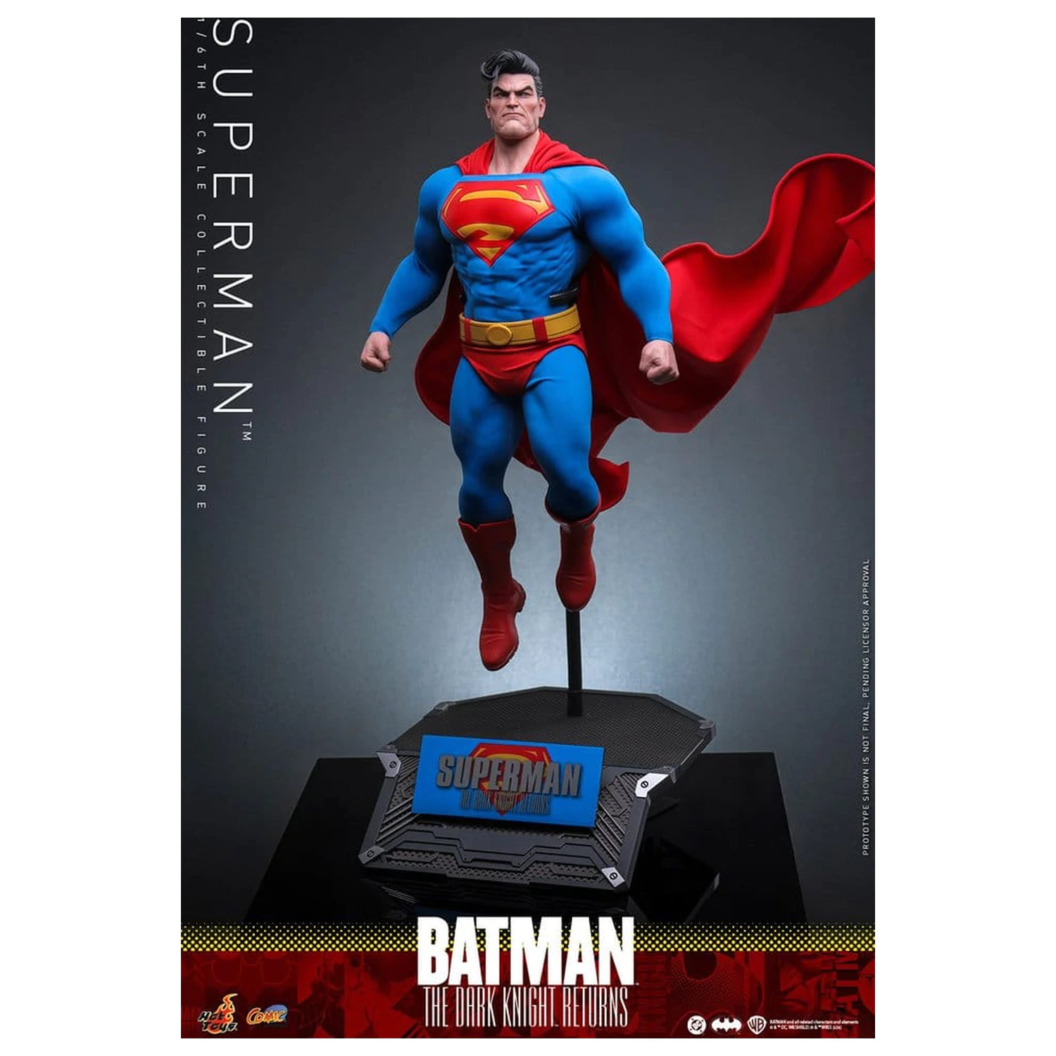 Batman: The Dark Knight Returns Comic Masterpiece figurina de actiune 1/6 Superman 34 cm poza produsului