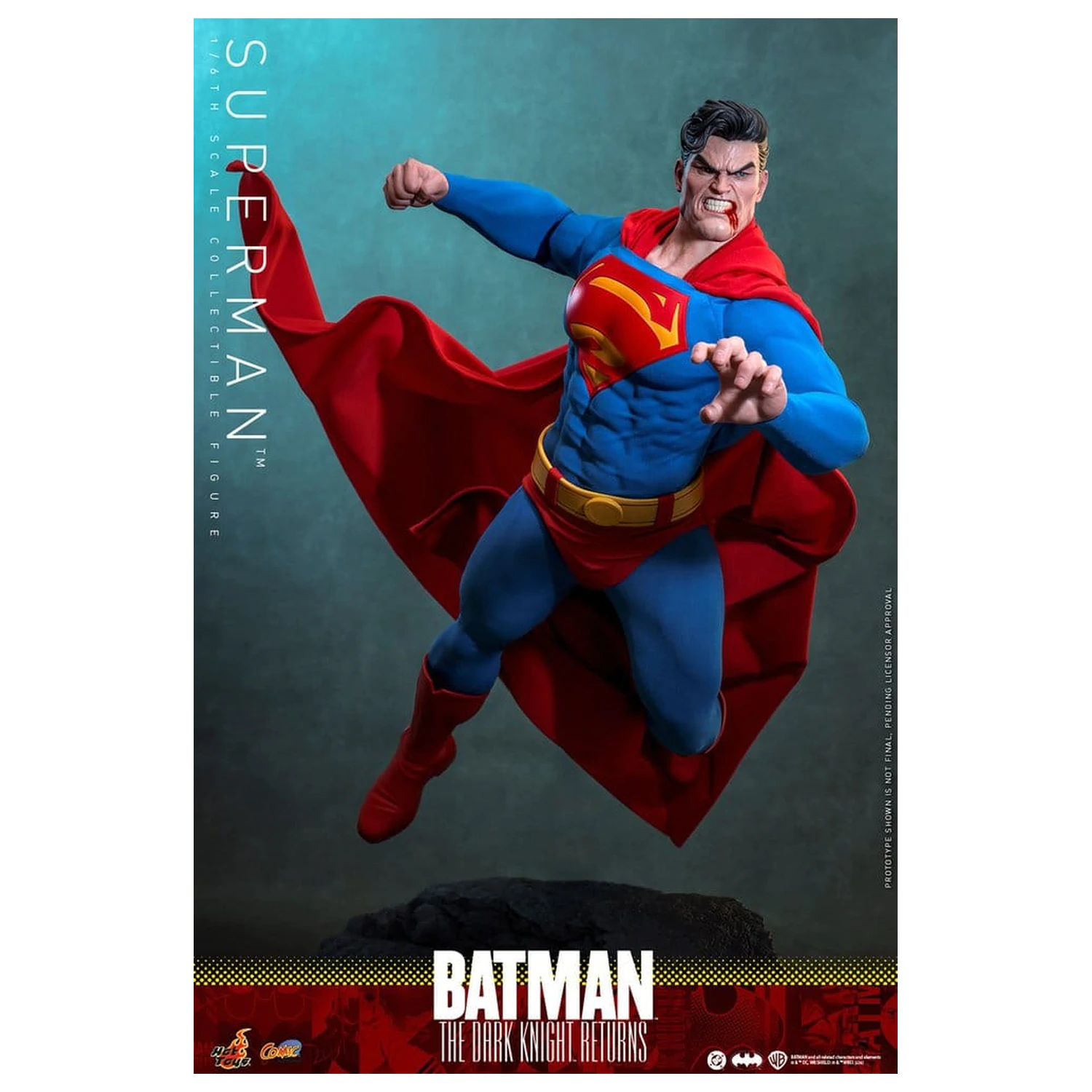 Batman: The Dark Knight Returns Comic Masterpiece figurina de actiune 1/6 Superman 34 cm poza produsului