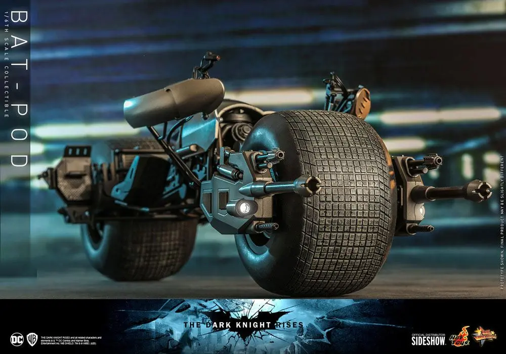 Batman The Dark Knight Rises Movie Masterpiece Figurina de acțiune 1/6 Bat-Pod 59 cm poza produsului