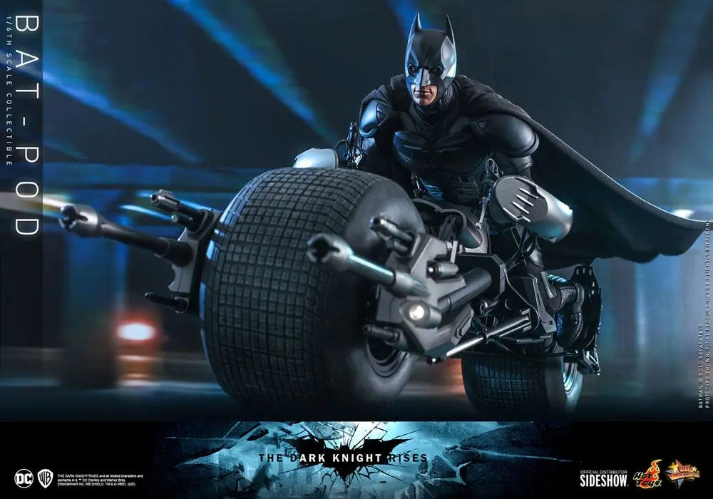 Batman The Dark Knight Rises Movie Masterpiece Figurina de acțiune 1/6 Bat-Pod 59 cm poza produsului