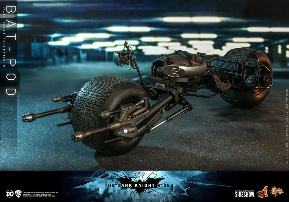 Batman The Dark Knight Rises Movie Masterpiece Figurina de acțiune 1/6 Bat-Pod 59 cm poza produsului