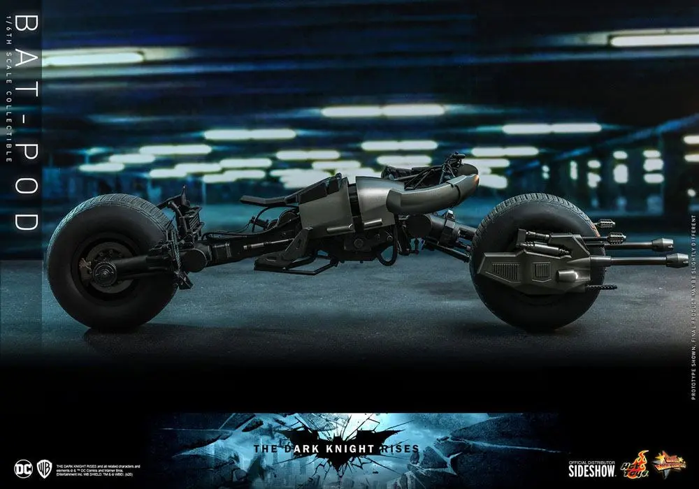 Batman The Dark Knight Rises Movie Masterpiece Figurina de acțiune 1/6 Bat-Pod 59 cm poza produsului