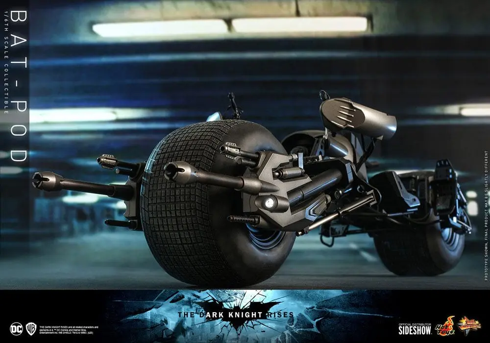 Batman The Dark Knight Rises Movie Masterpiece Figurina de acțiune 1/6 Bat-Pod 59 cm poza produsului