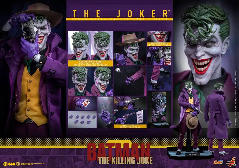 Batman: The Killing Joke Figurina de actiune 1/6 The Joker 31 cm poza produsului