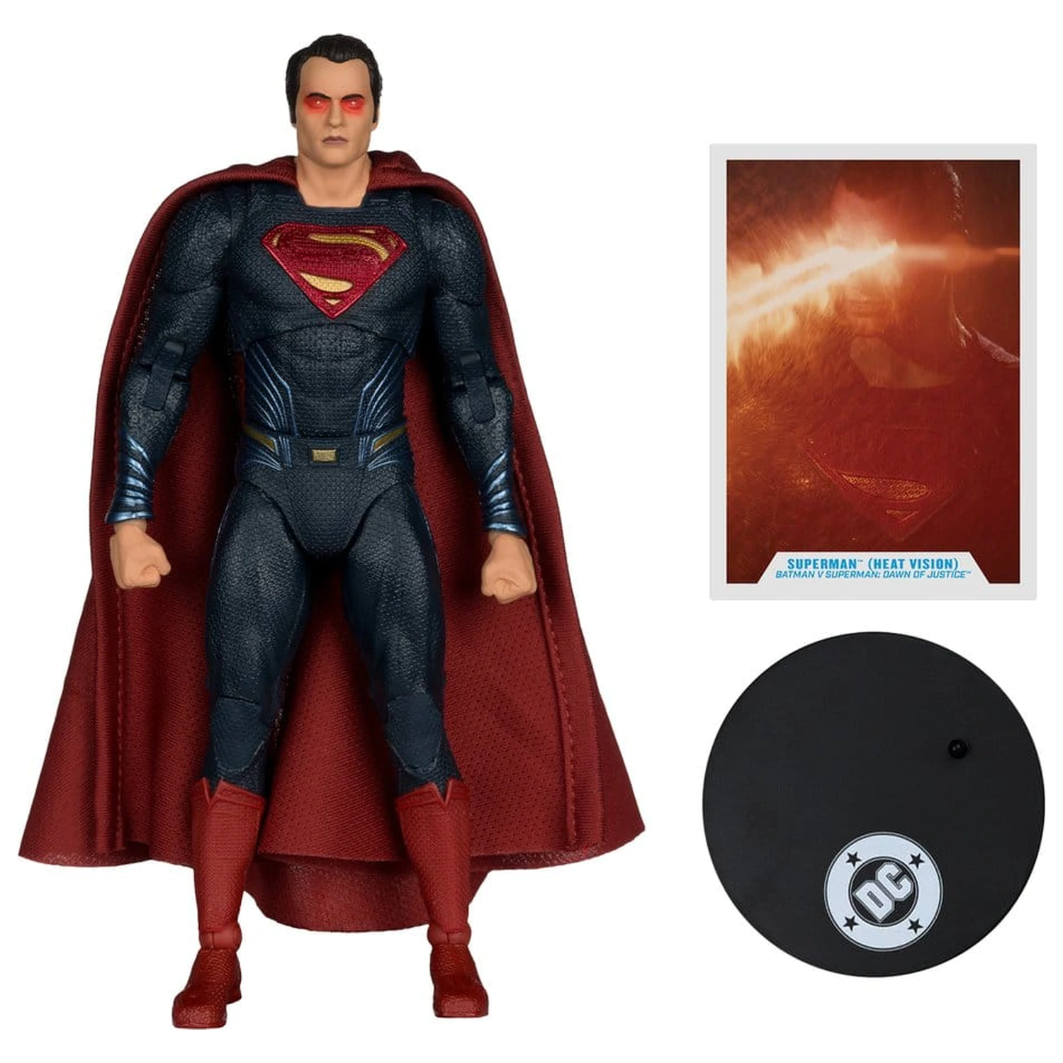 Batman v Superman: Dawn of Justice (2016) DC Theatrical Edition figurina de actiune Superman (Heat Vision) 19 cm poza produsului
