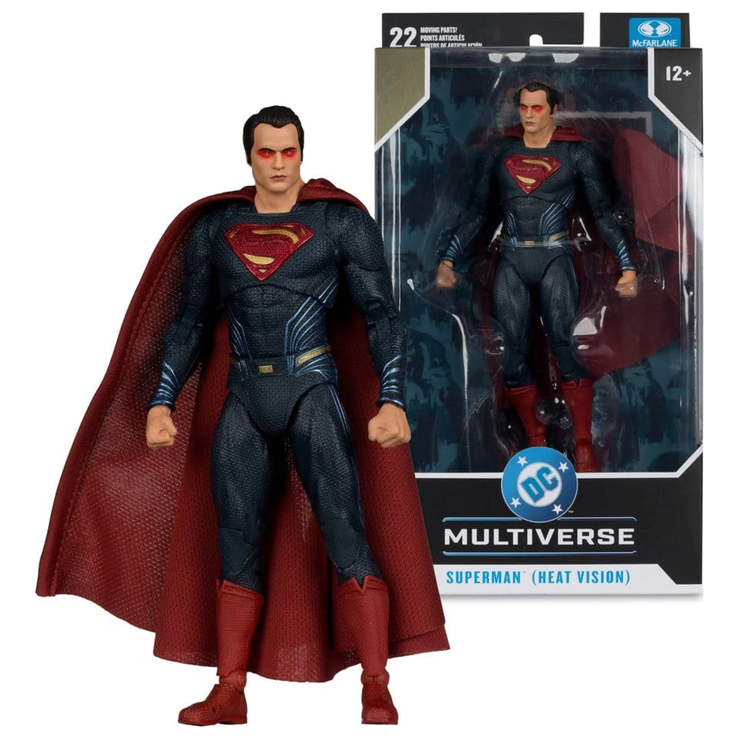 Batman v Superman: Dawn of Justice (2016) DC Theatrical Edition figurina de actiune Superman (Heat Vision) 19 cm poza produsului