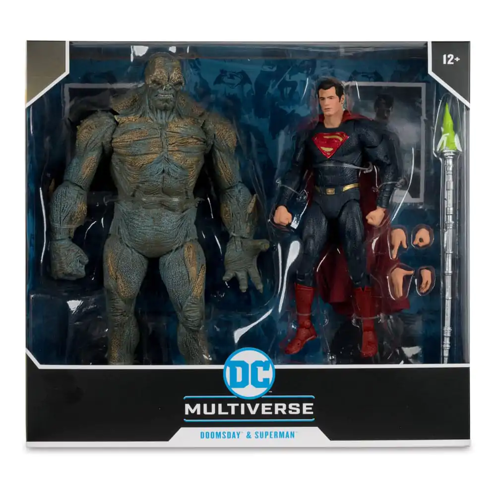 Batman v Superman: Dawn of Justice DC Multiverse figurină mega de acțiune 2-Pack Doomsday & Superman poza produsului