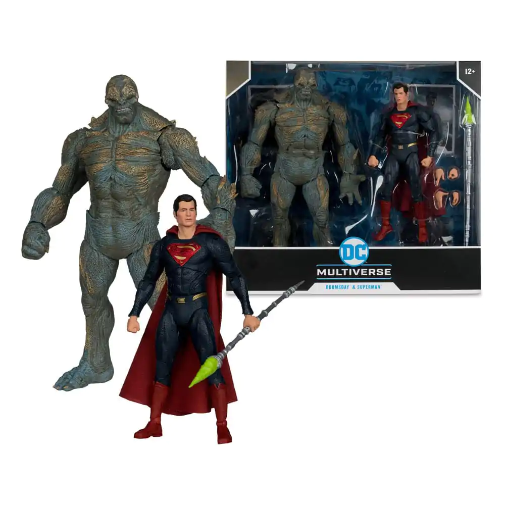 Batman v Superman: Dawn of Justice DC Multiverse figurină mega de acțiune 2-Pack Doomsday & Superman poza produsului