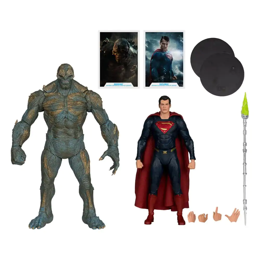 Batman v Superman: Dawn of Justice DC Multiverse figurină mega de acțiune 2-Pack Doomsday & Superman poza produsului